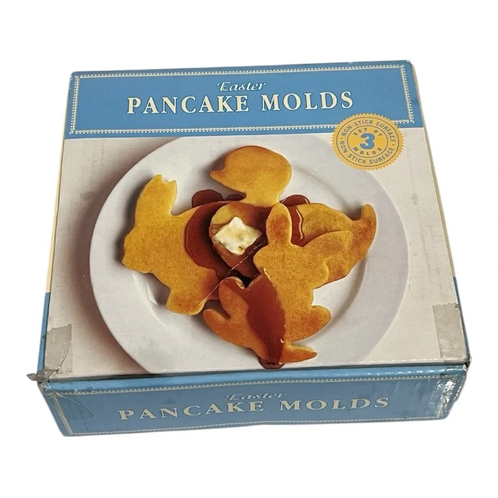 Vintage Williams Sonoma 2002 Easter Pancake Molds